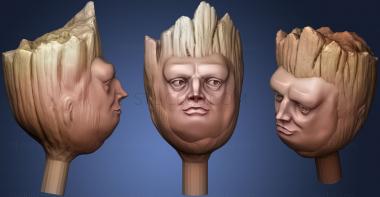 3D model Cursed Groot (STL)